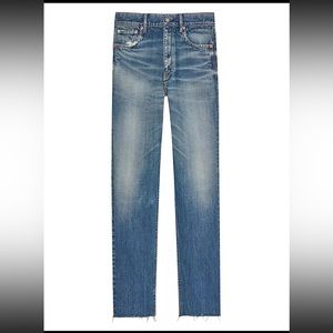 SAINT LAURENT NWT Hailey Jean Straight Fit in Vintage Blue